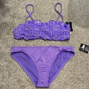 2 pc bikini California waves size medium